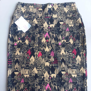 BNWT Lularoe Cassie Skirt Medium Multi-Colored